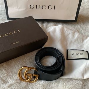 Authentic GG Marmont Gucci Belt